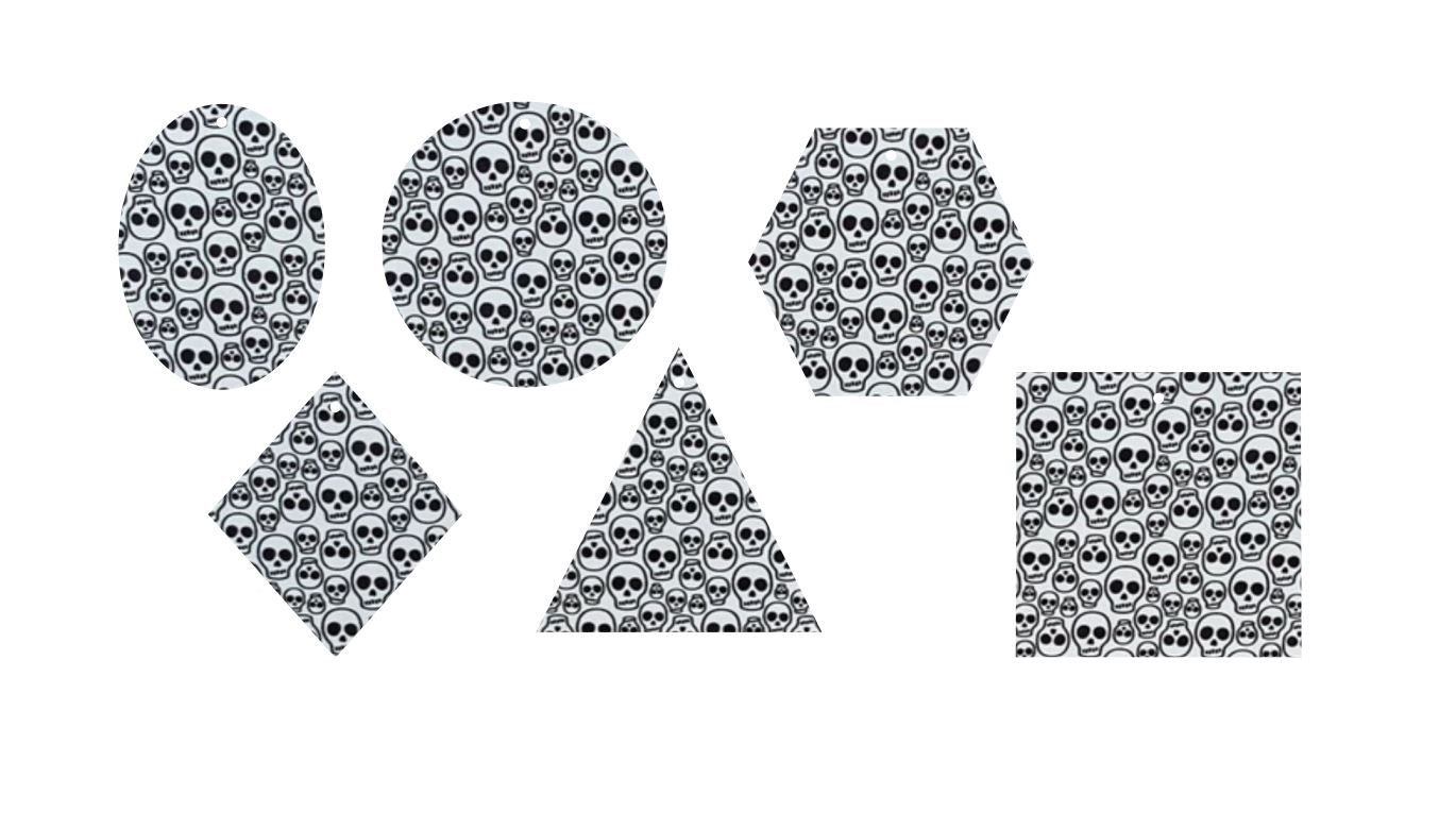 Skull Clusters- Printed Pattern Designs (Sets)