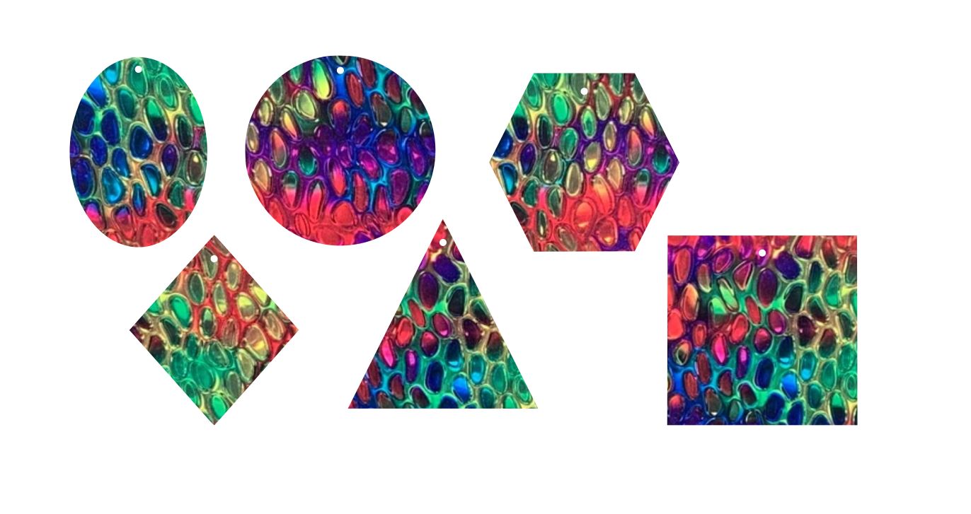Snakeskin Rainbow- Printed Pattern Designs (Sets)