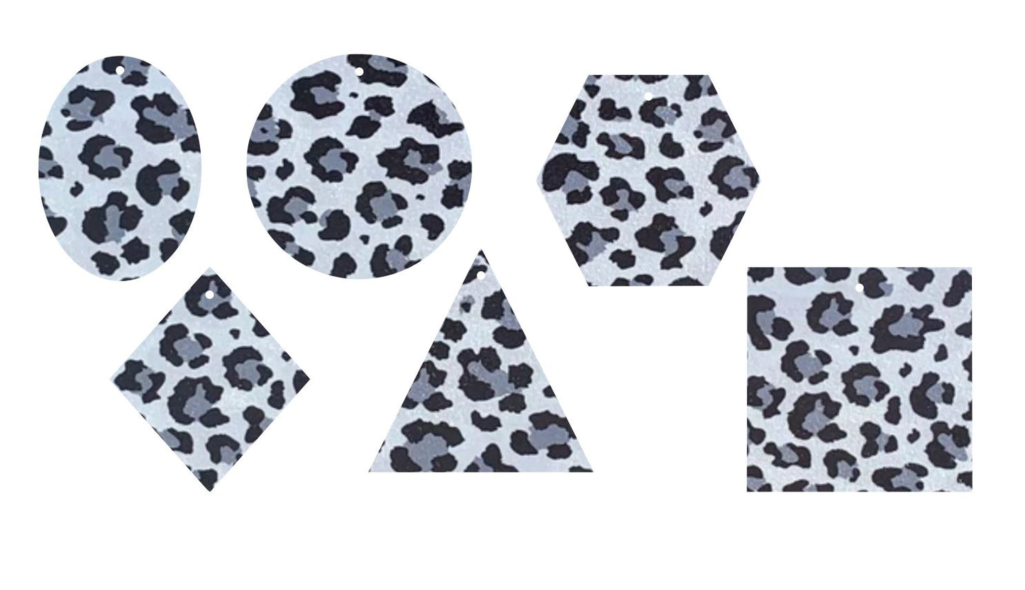 Snow Leopard- Printed Pattern Designs (Sets)