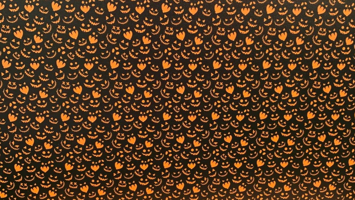 Spooky Faces- Printed Pattern Designs (Sets)