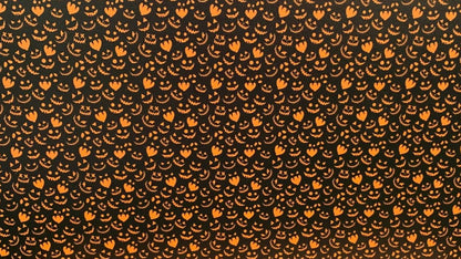 Spooky Faces- Printed Pattern Designs (Sets)