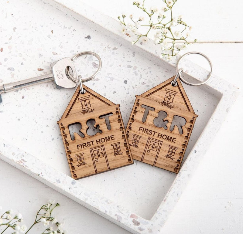 Custom Wood Keychains- (Logos, Solid Shapes, Names, Etc)