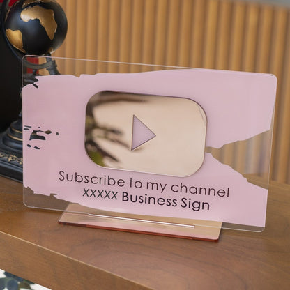YouTube Channel Media Sign