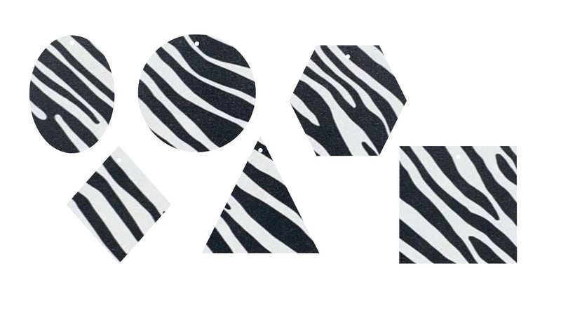 Zebra- Printed Pattern Designs (Sets)