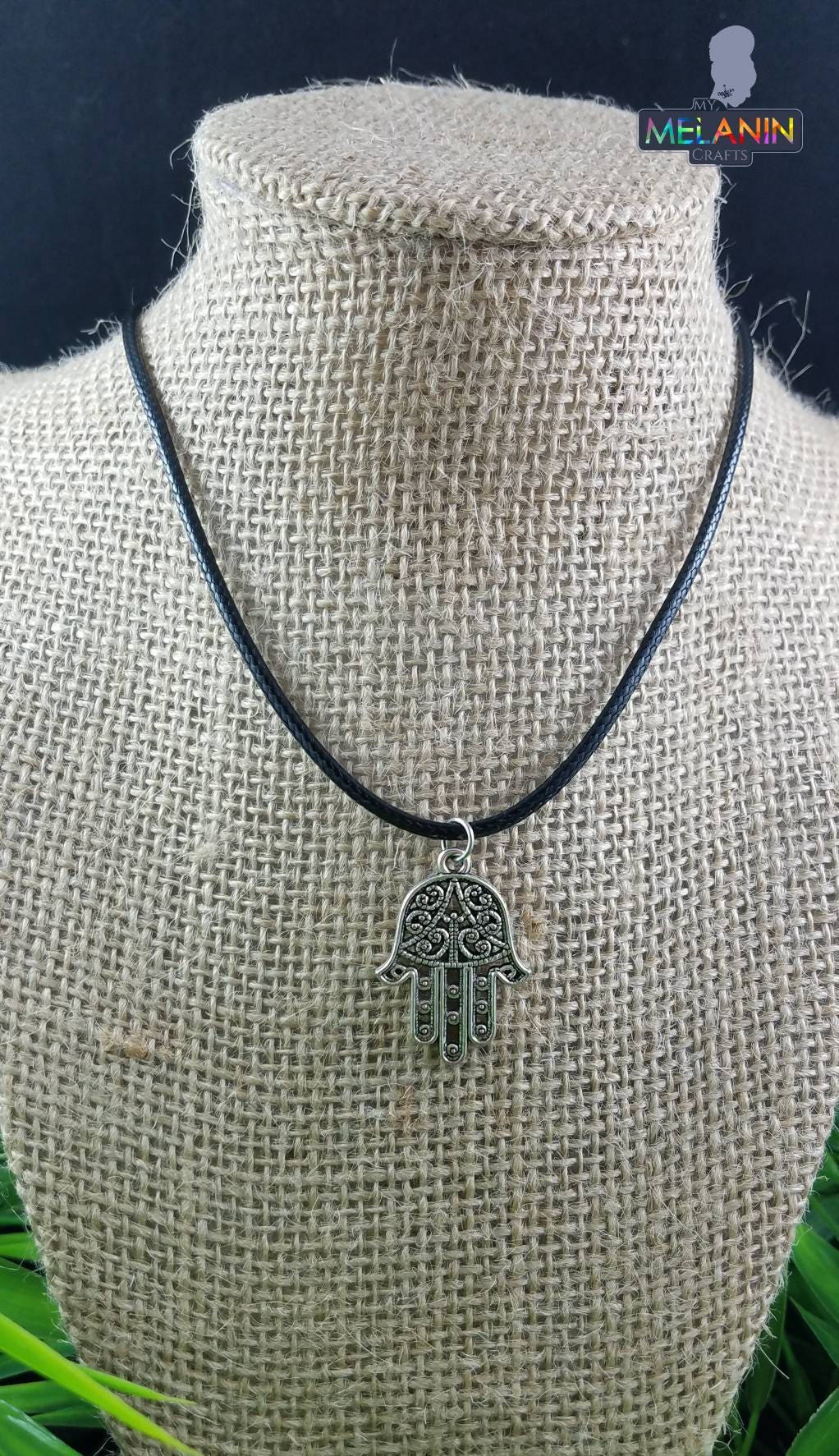 Unisex Hamza Hand- Hand Crafted Necklace- BULK BUY 13 PIECES!