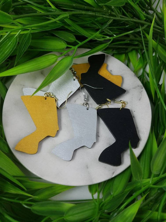 Nefertiti (3 main colors) Wooden Earrings- BULK BUY- 11 PAIRS!